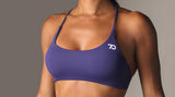 Elevate Sports Bra Navy
