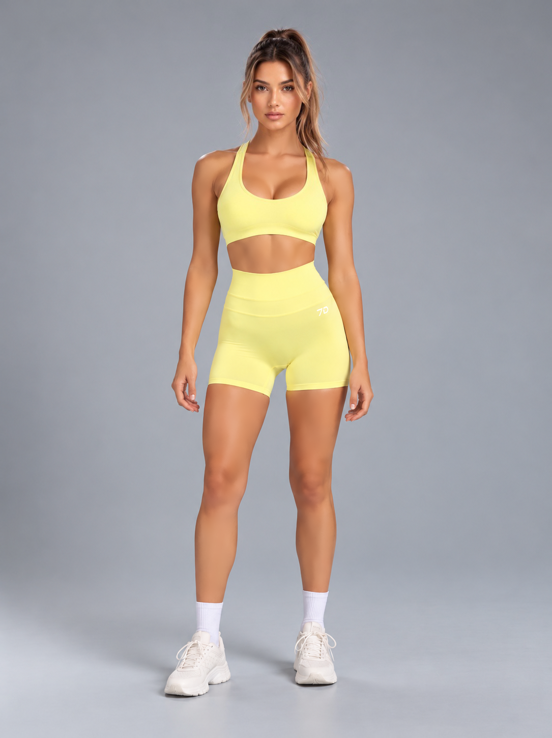 Flex Shorts 5" Lemon