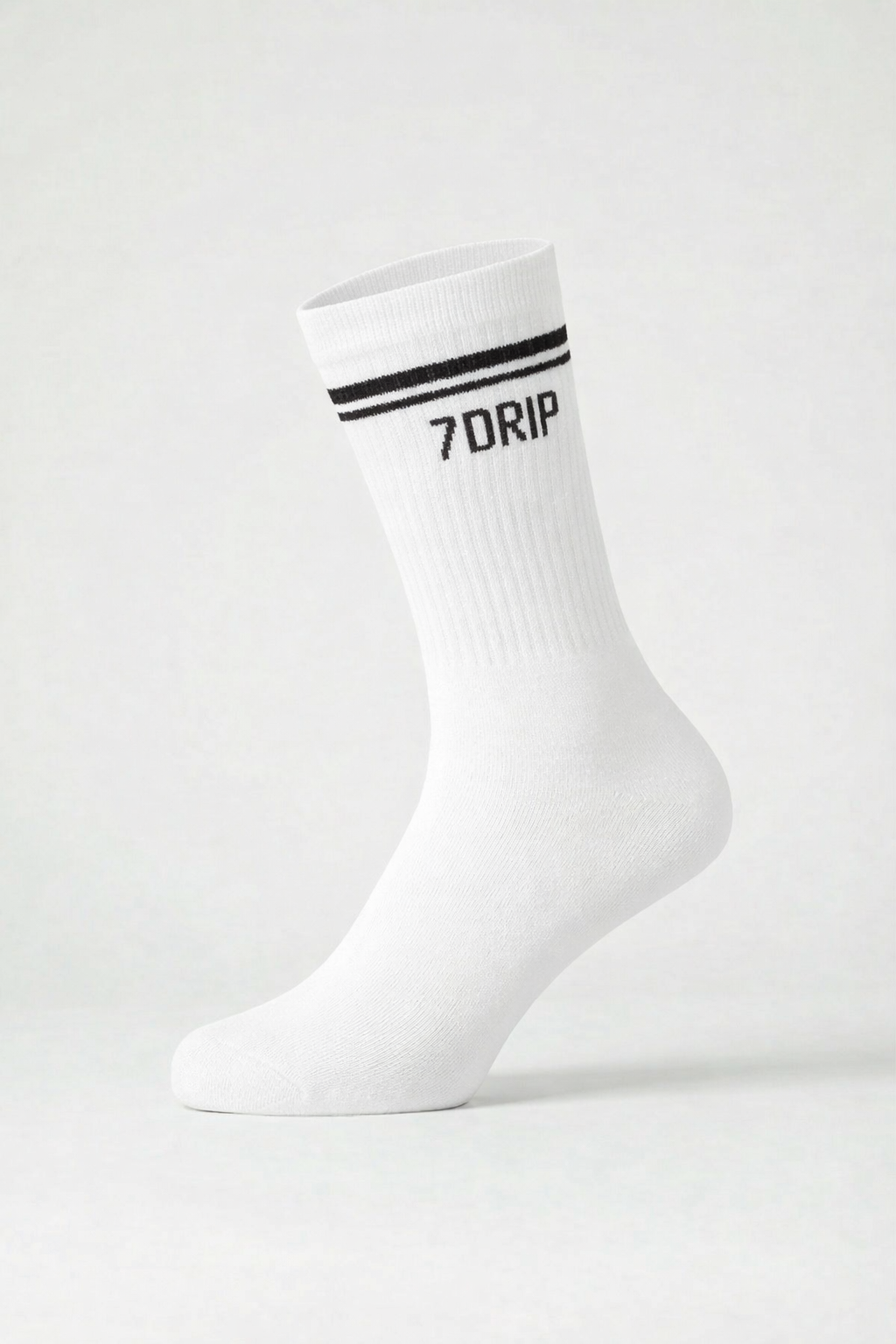 Crew Socks White/Black