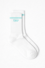 Crew Socks White/Mint