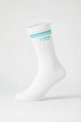 Crew Socks White/Mint
