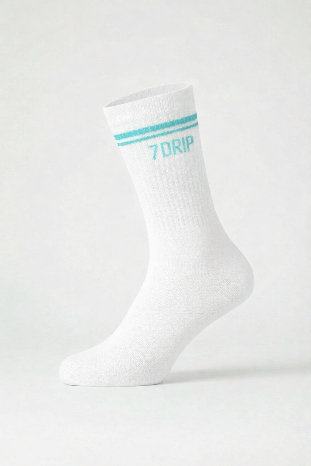 Crew Socks White/Mint