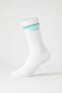 Crew Socks White/Mint