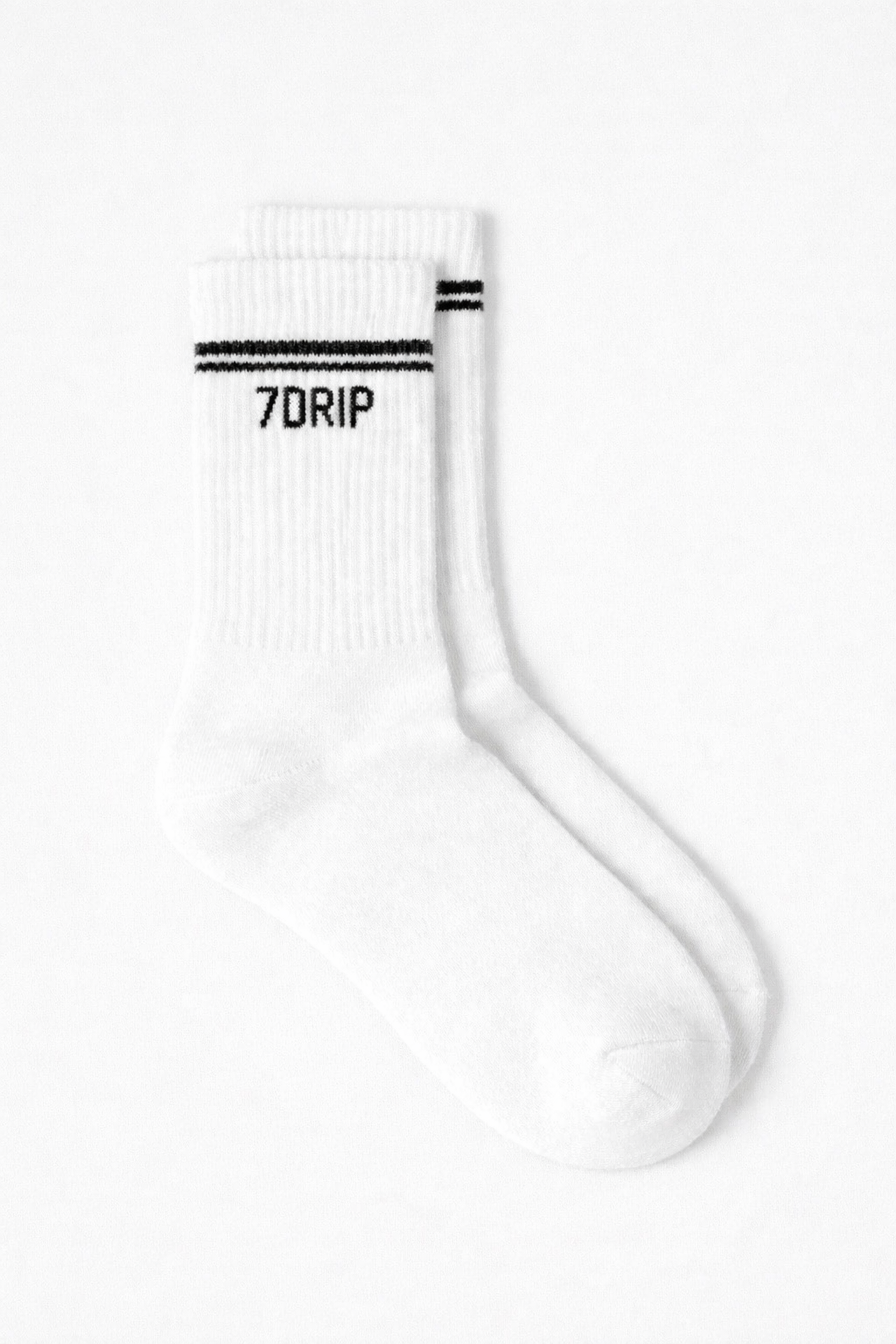Crew Socks White/Black