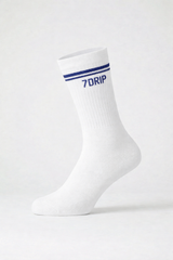 Crew Socks White/Navy