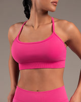 Core Form Sports Bra Hot Pink