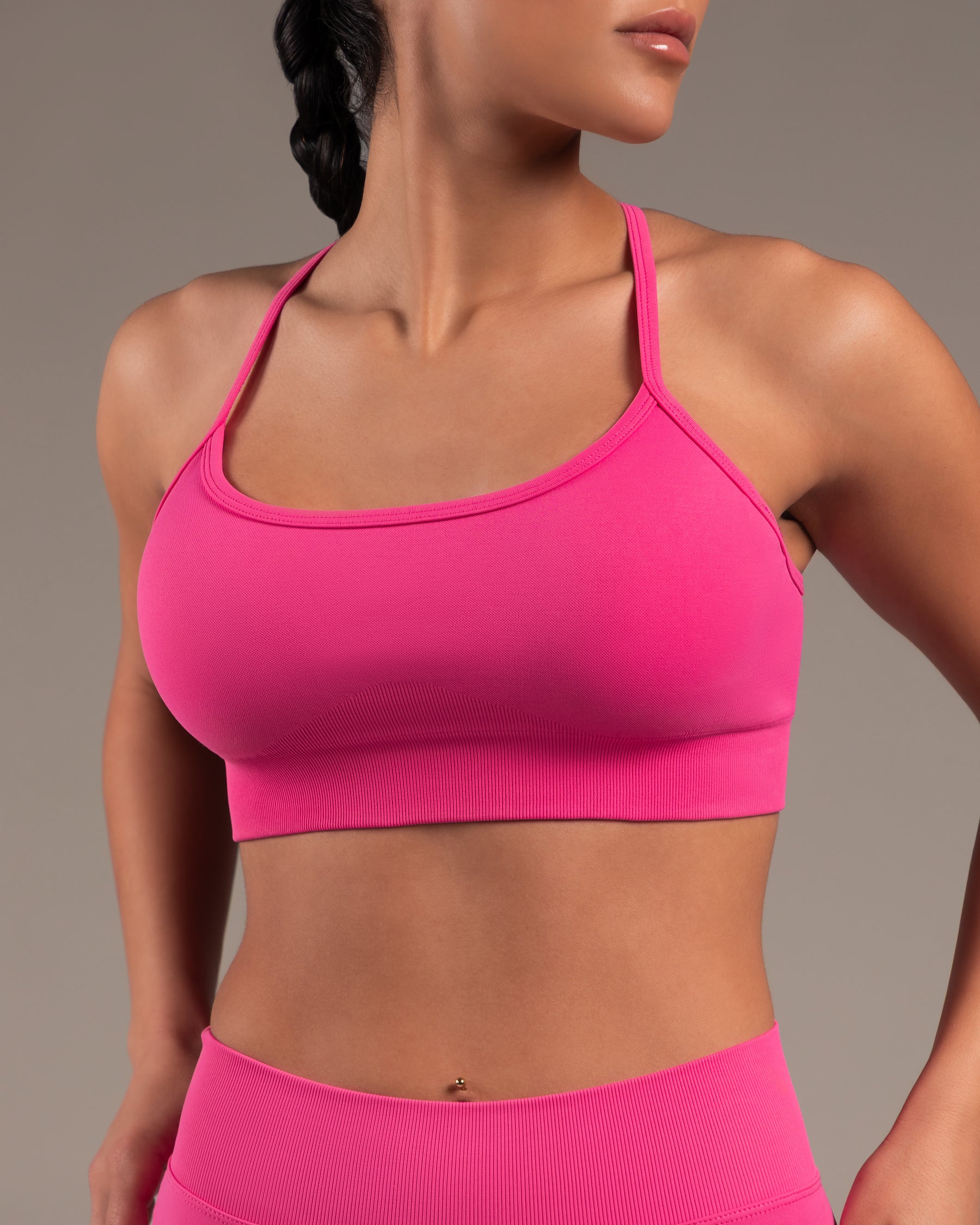 Core Form Sports Bra Hot Pink