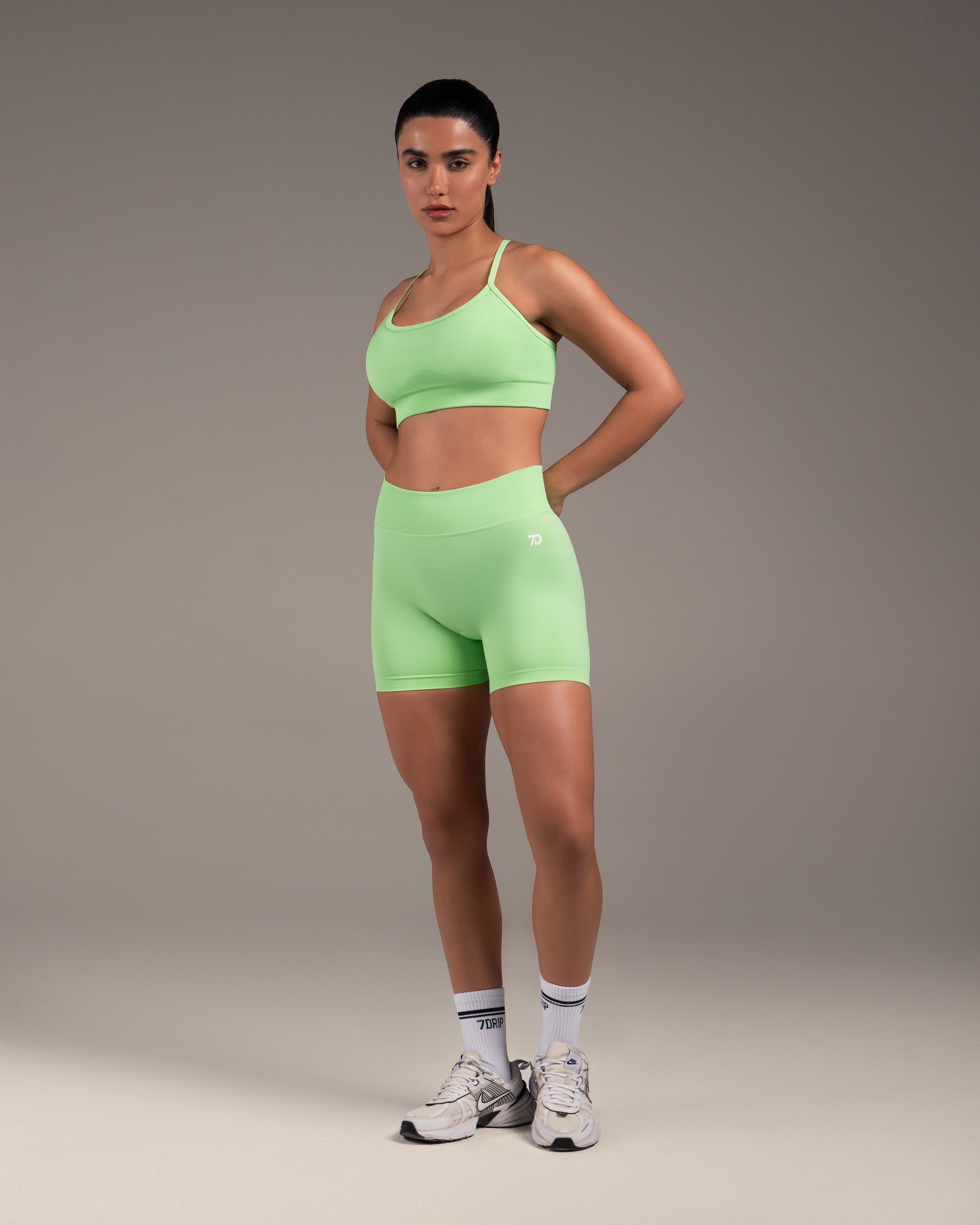 Core Form Sports Bra Neon Lime
