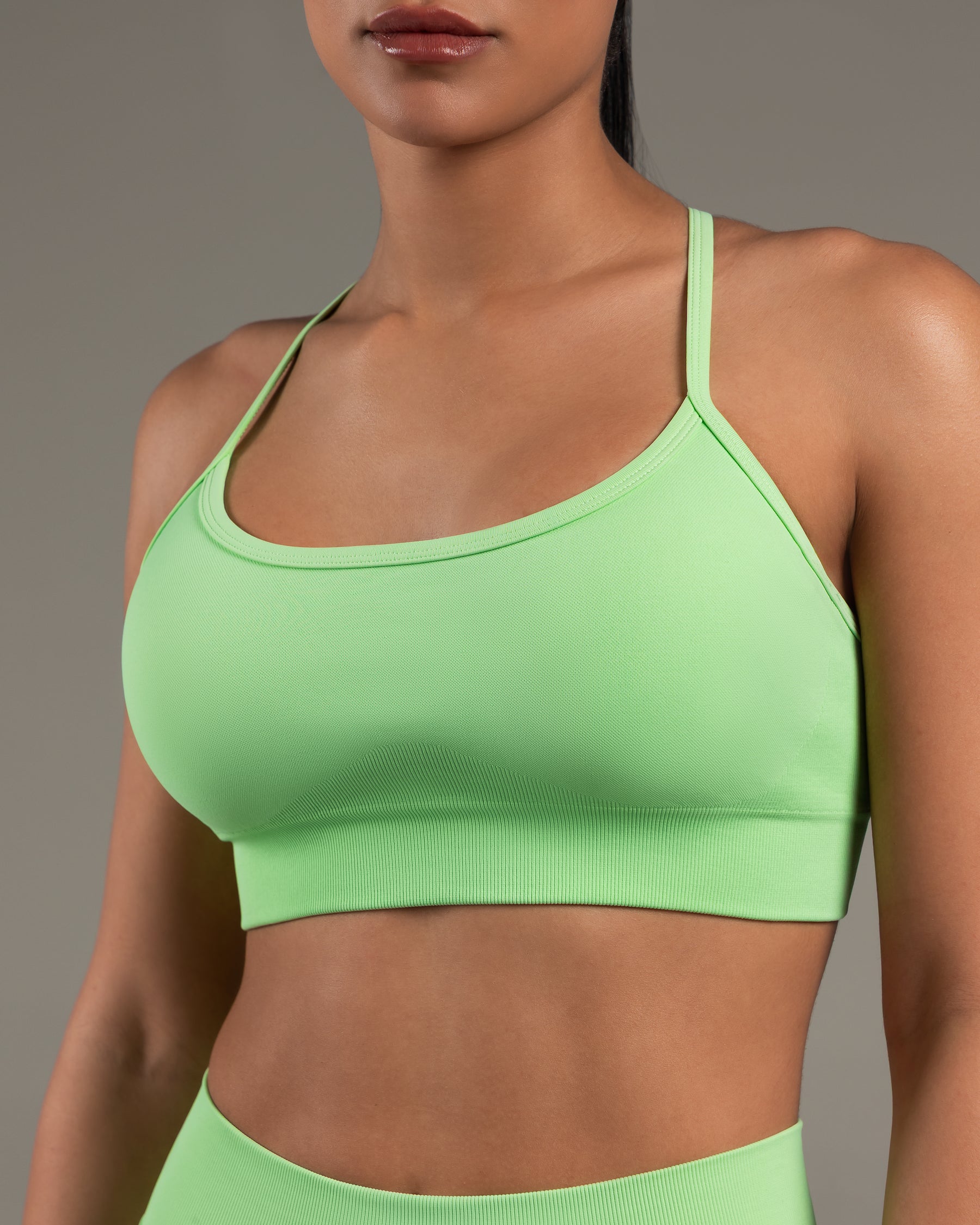 Core Form Sports Bra Neon Lime