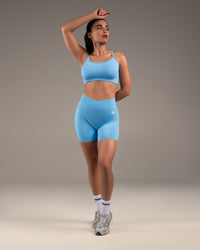 Core Form Arctic Blue Bra & Shorts Set