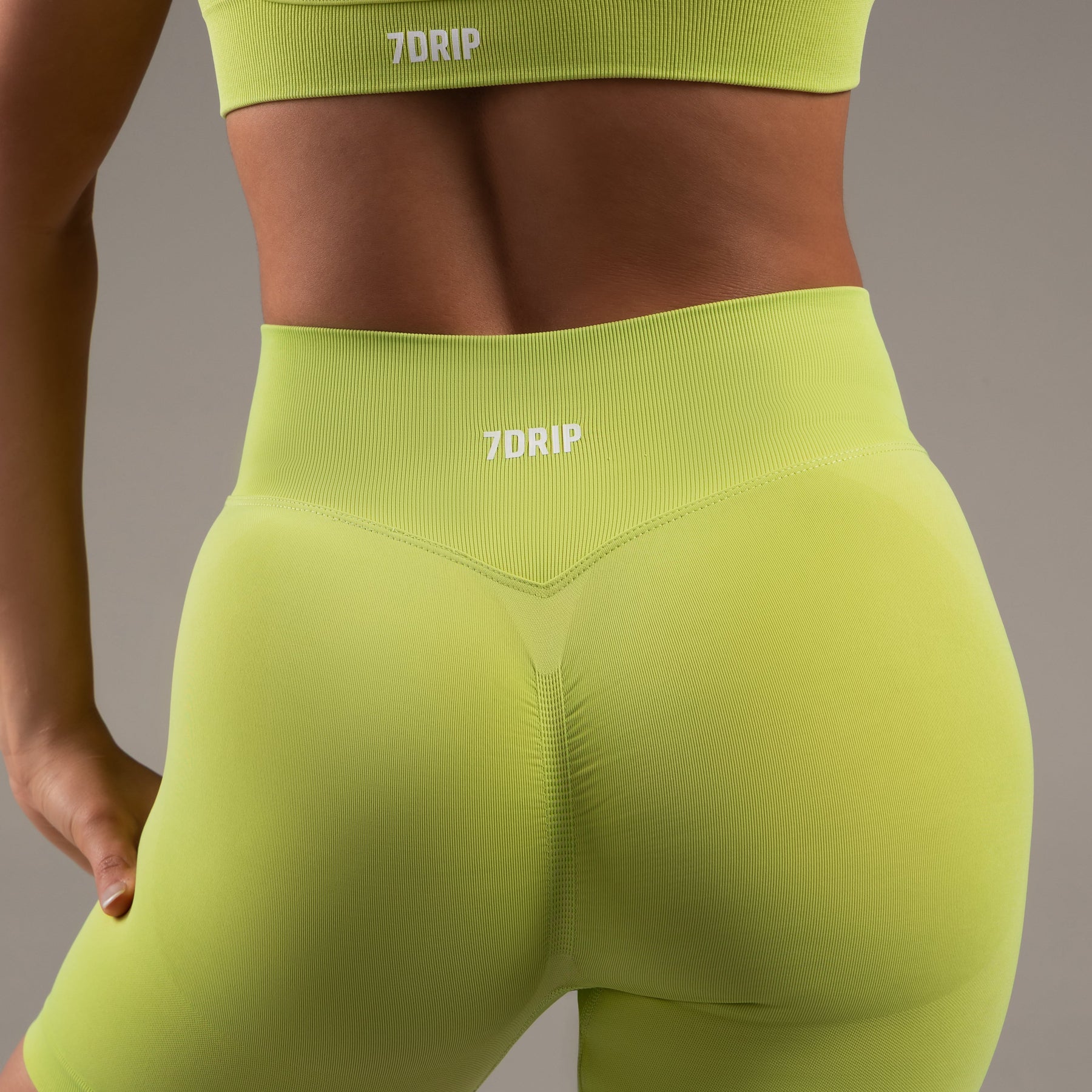 Core Form Dusty Yellow Bra & Leggings Set