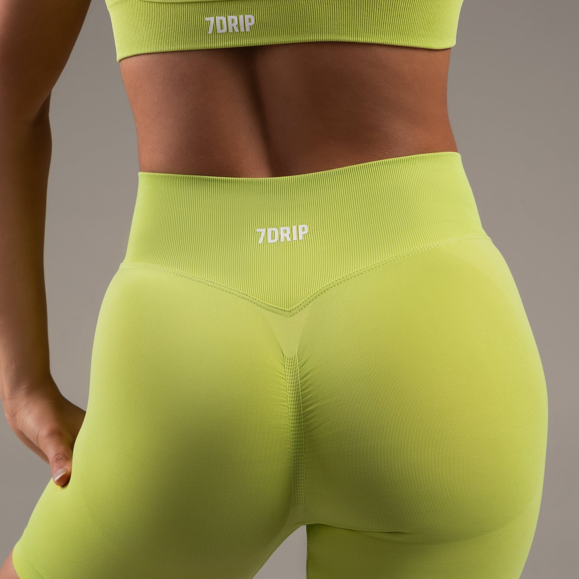 Core Form Dusty Yellow Bra & Leggings Set