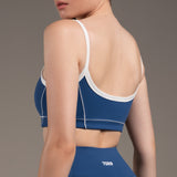 Limited Scoop Neckline Sports Bra Ocean Blue