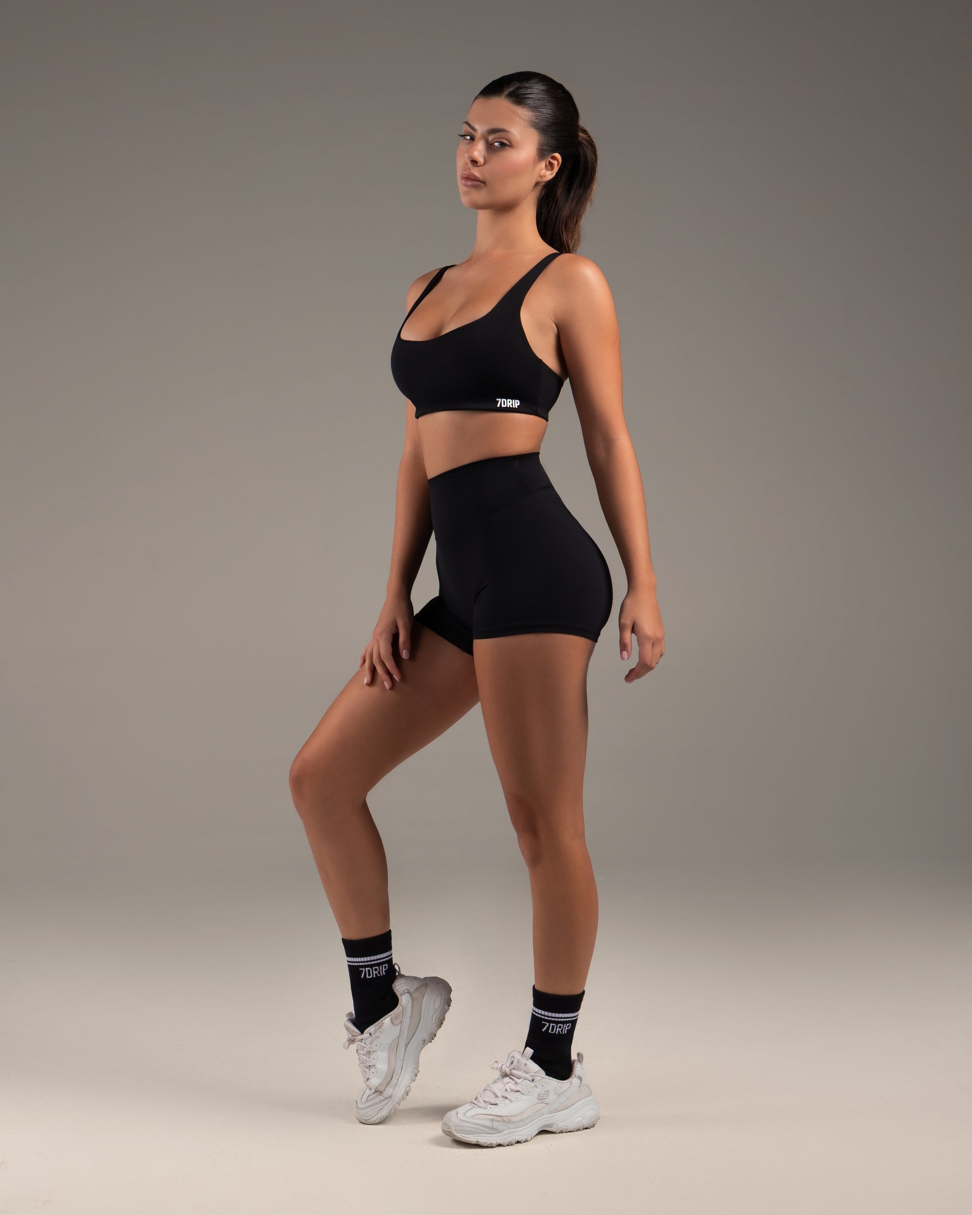 Sculpt Shorts 4" Black