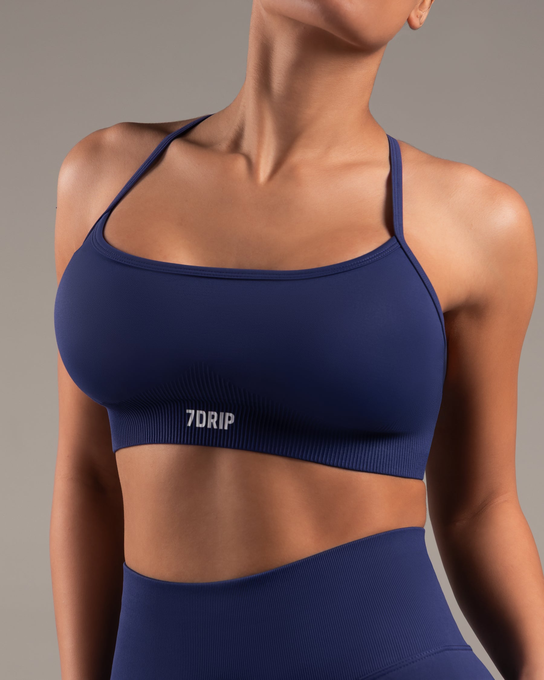 Core Form Cross Back Sports Bra Midnight