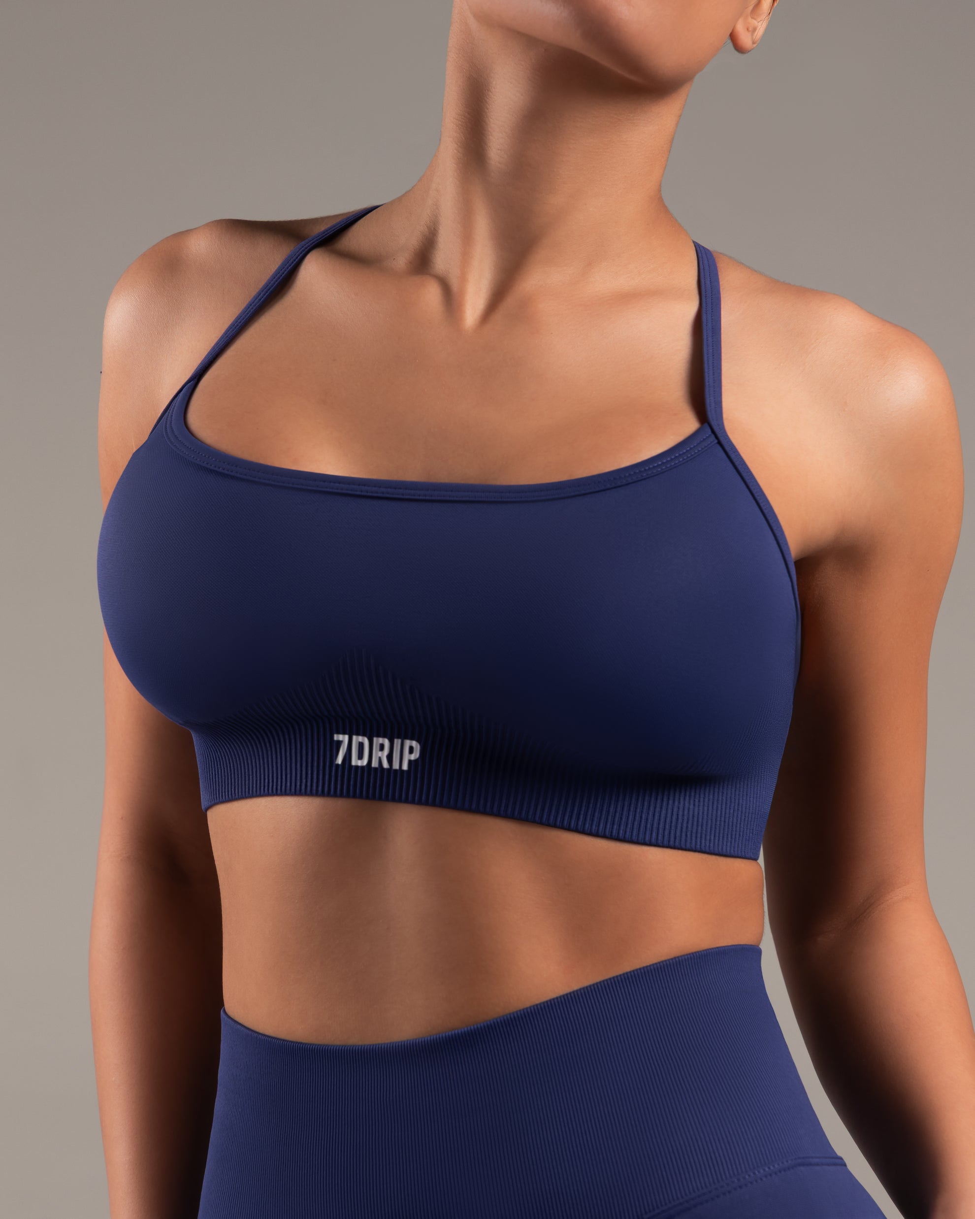 Core Form Cross Back Sports Bra Midnight