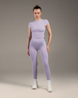 Flex Crop Top Lavender