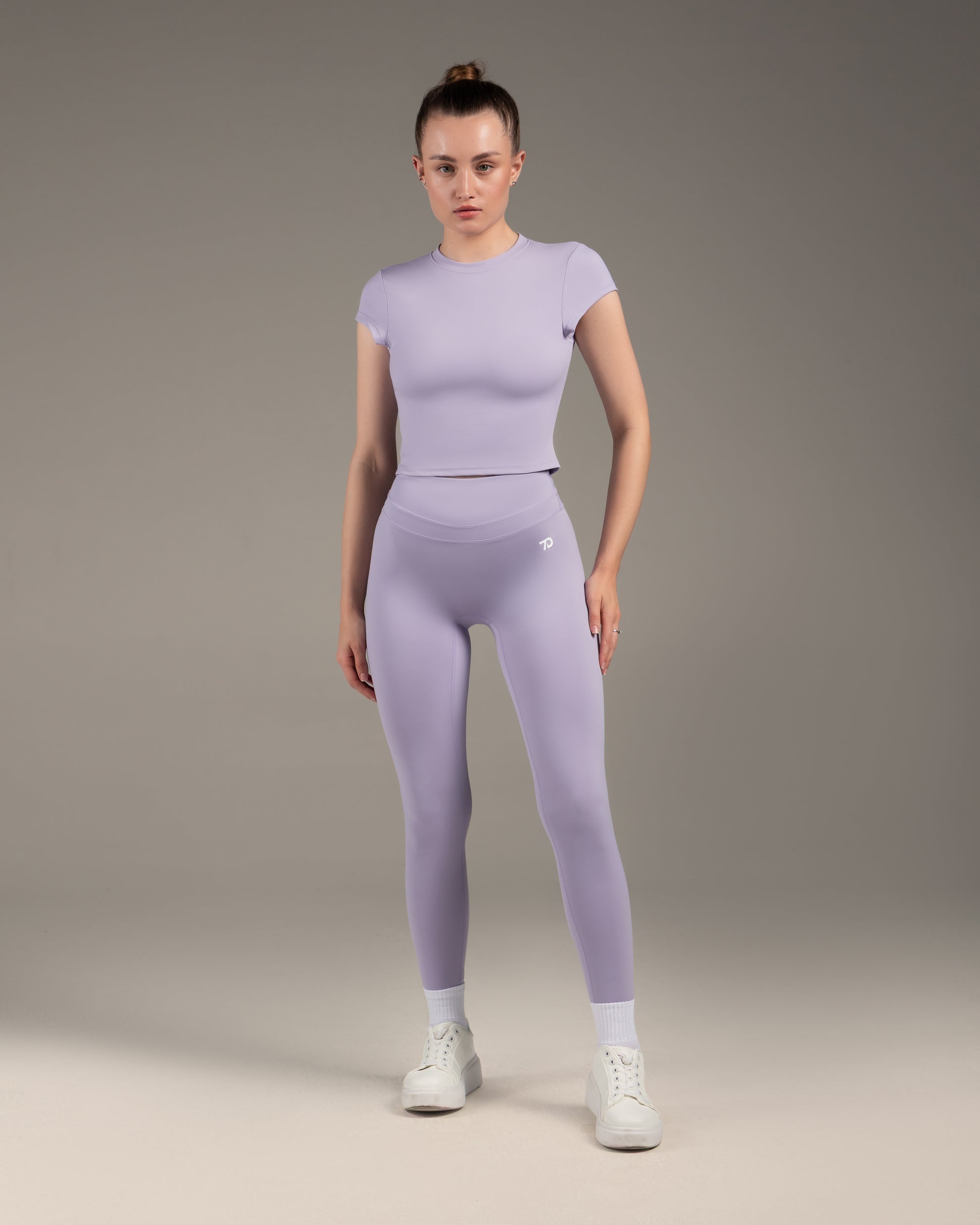 Flex Crop Top Lavender