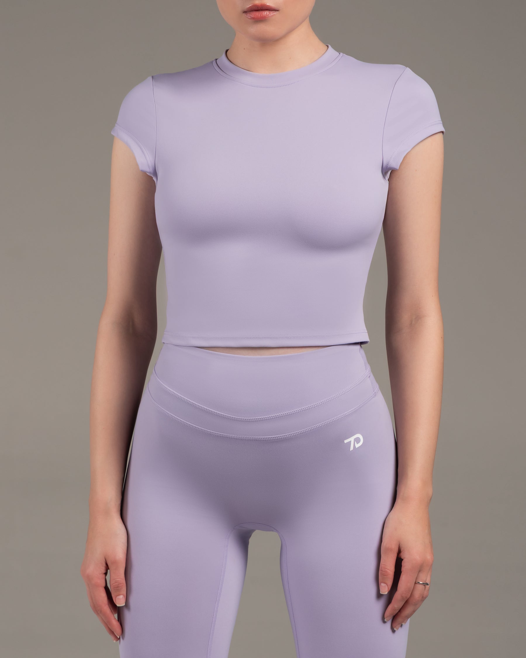 Flex Crop Top Lavender