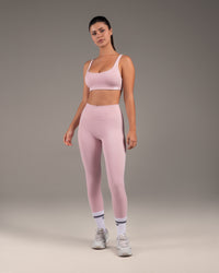 Sculpt Blossom Pink Bra & Leggings Set