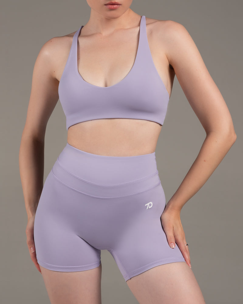 Flex Lavender Bra & Shorts Set