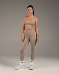 Sculpt Mocha Bra & Leggings Set