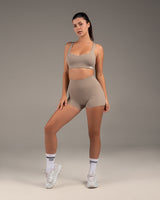 Sculpt Shorts 4" Mocha