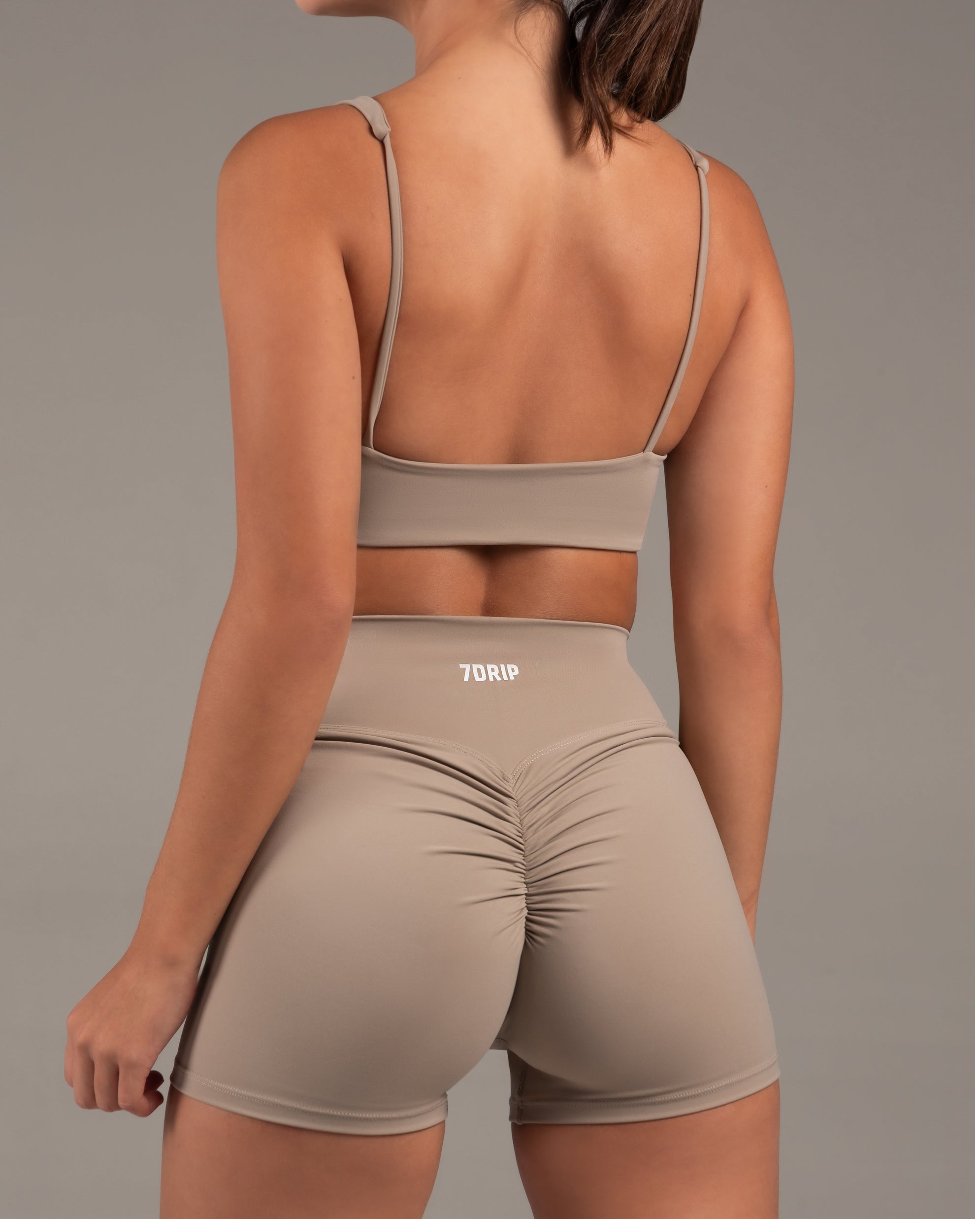 Sculpt Shorts 4" Mocha