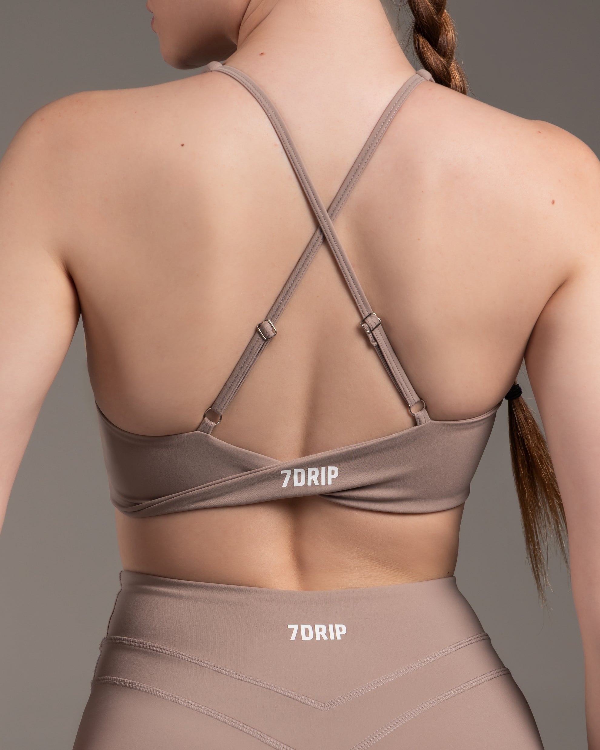 Flex Sports Bra Latte