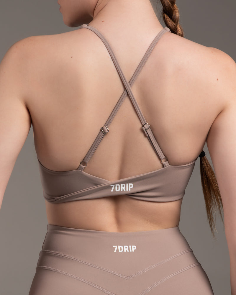 Flex Sports Bra Latte