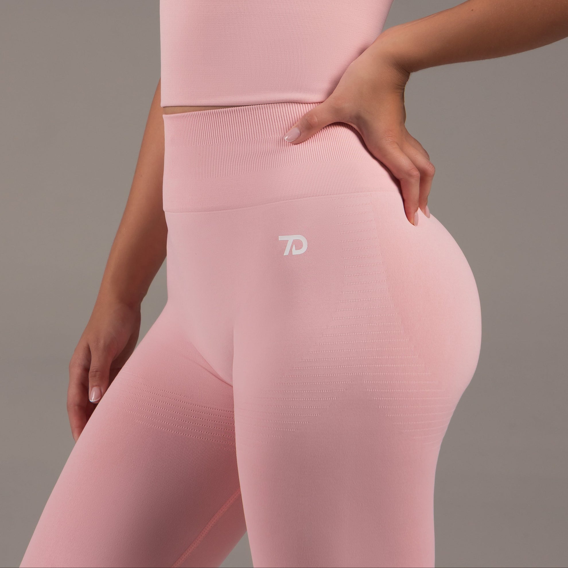Empower Leggings Blush Pink