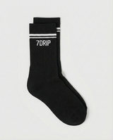 Crew Socks Black/White