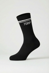 Crew Socks Black/White